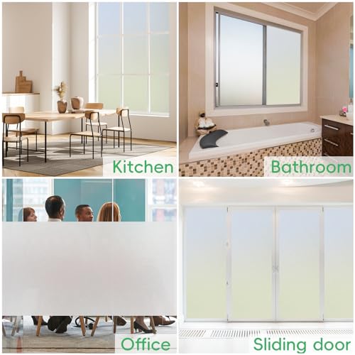 Privacy Window Film for Home and Office with Frost Effect